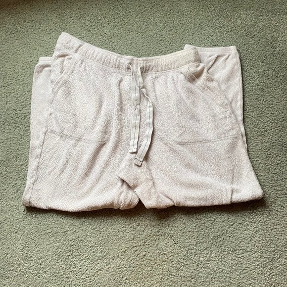 Aerie Cozy Good Vibes Jogger Sweatpants Off-White - Size L - Picture 4 of 7